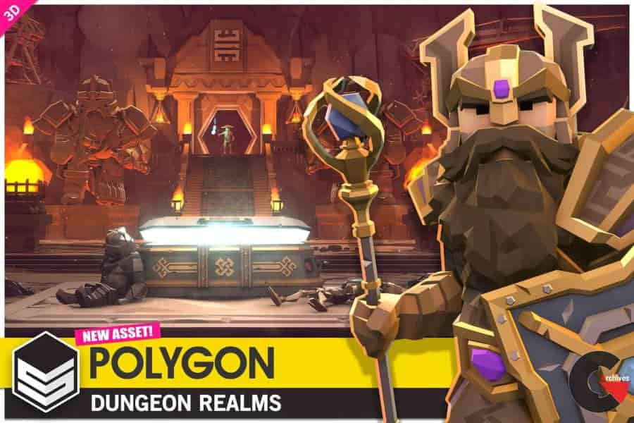 Asset Store - POLYGON Dungeon Realms - Low Poly 3D Art by Synty