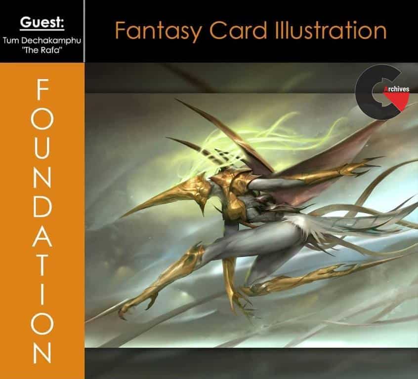 Foundation Patreon – Fantasy Card Illustration