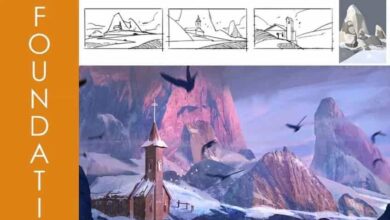 Gumroad – Environment Concept Sketching Process with Fernanders Sam