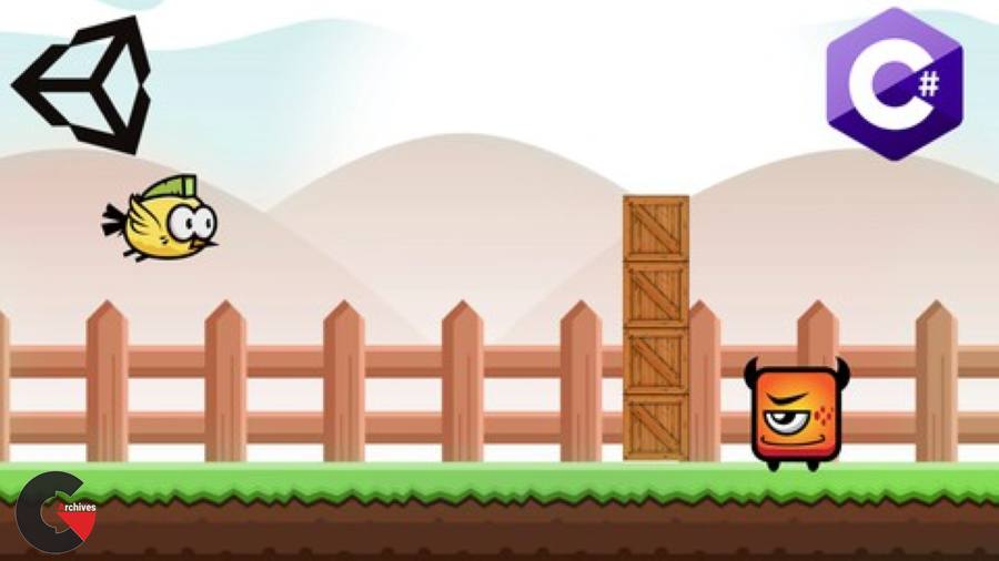 Learn to make a 2D Angry Bird like game using Unity & #C