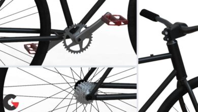 SOLIDWORKS Modeling a Bicycle