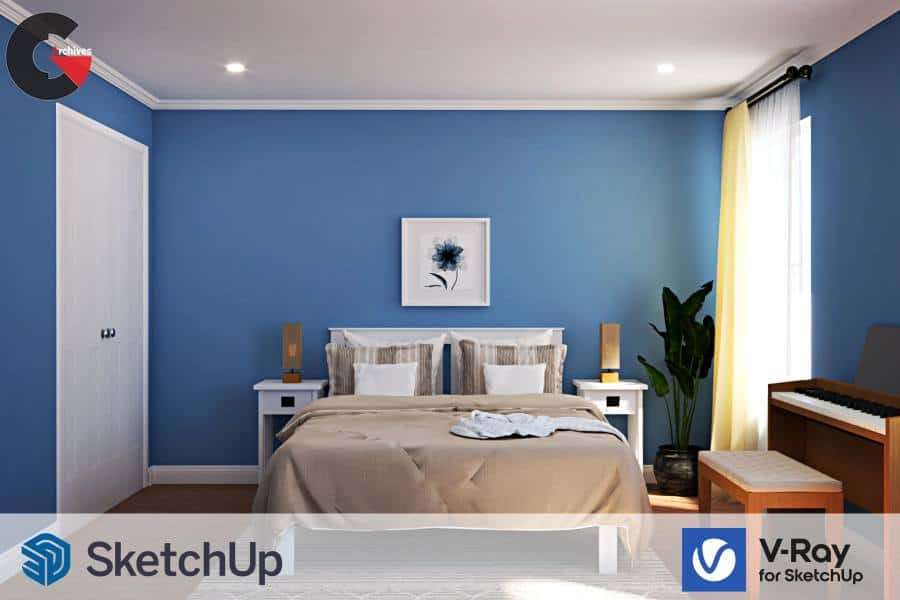 Skillshare – Design Your Own Room with Sketchup and Vray
