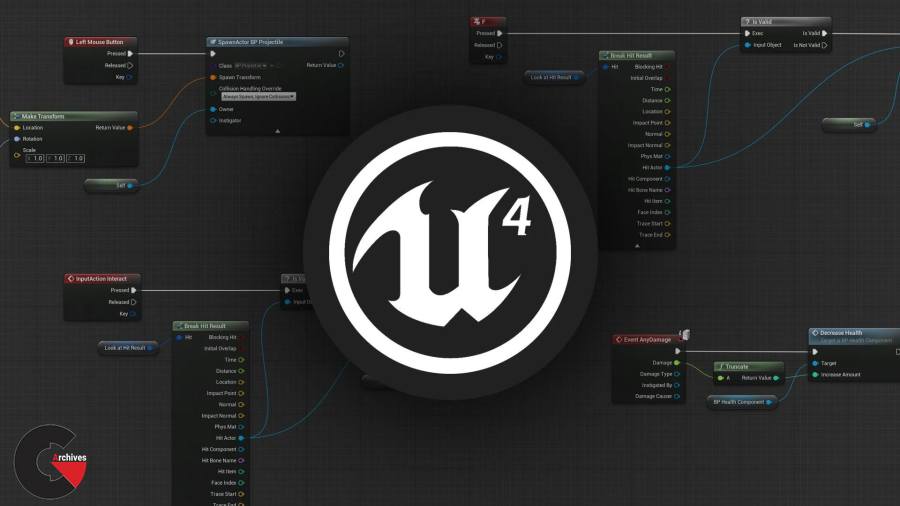 Skillshare – Unreal Engine 4 Getting Started with Blueprints