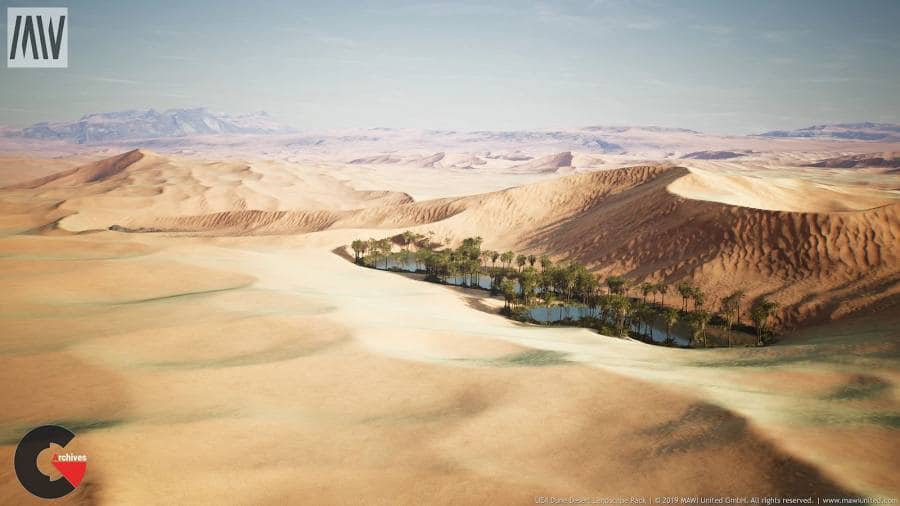 Unreal Engine - Dune Desert Landscape