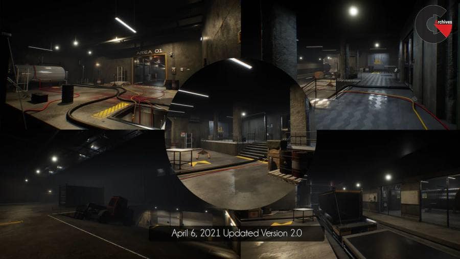 Unreal Engine - Modular Underground Environment