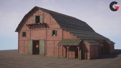 Unreal Engine - Old West Modular Barn