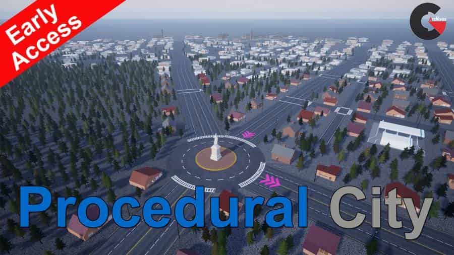 Unreal Engine - Procedural City Generator 