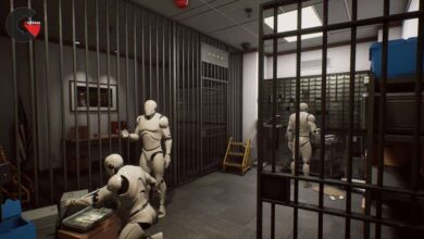 Unreal Engine - Small Town American Bank Vault