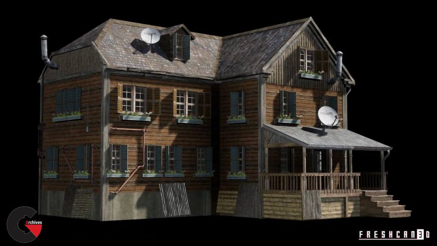 Unreal Engine - Village Houses Pack