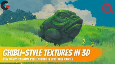 Artstation - Creating your First GhibliAnime-Style Textures in Substance Painter