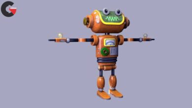 Creating Stylized Robot in Maya
