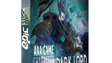 Epic Stock Media – AAA Game Character Dark Lord