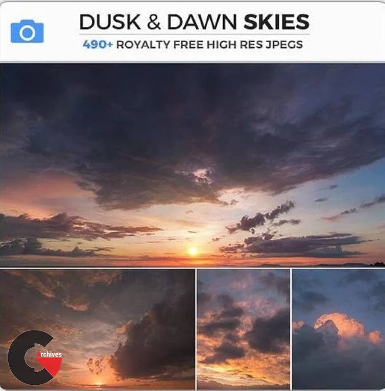 Photobash - Dusk & Dawn Skies