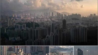 Photobash - Hong Kong Skyline