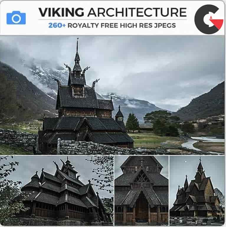 Photobash - Viking Architecture