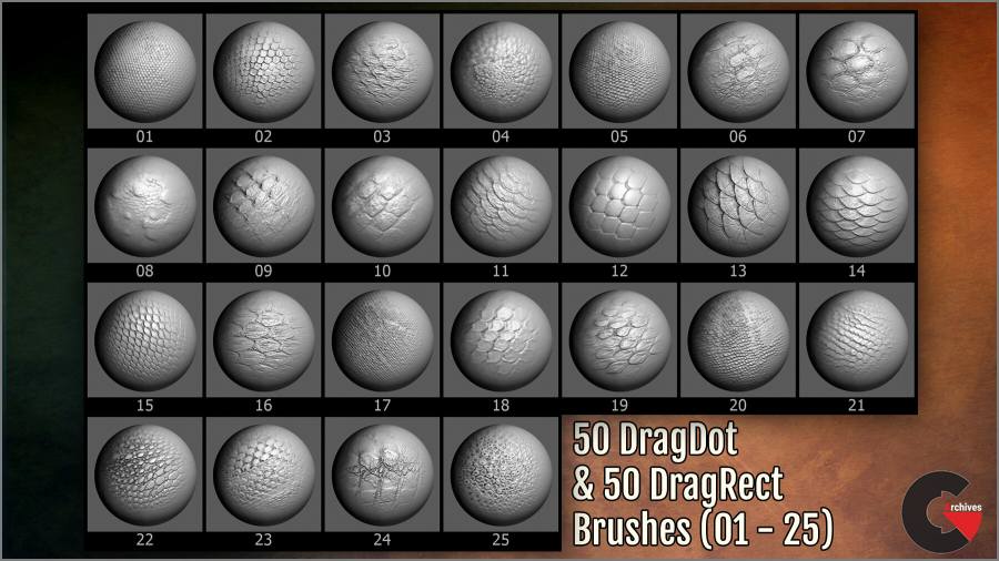 zbrush scales alpha