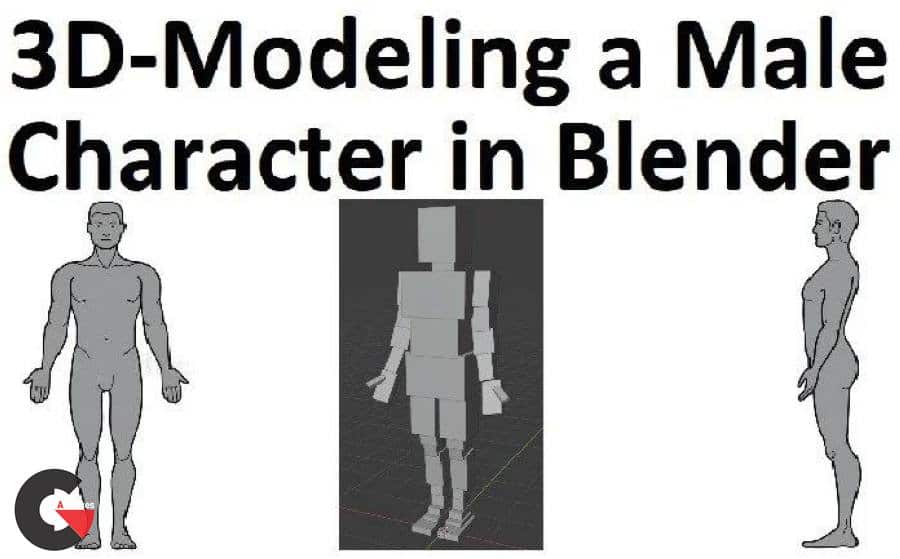 Skillshare – 3D-Modeling a Male Character in Blender using Basic Shapes