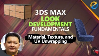 Skillshare – 3ds Max Look Development Fundamentals Material, Texture, UV Unwrapping