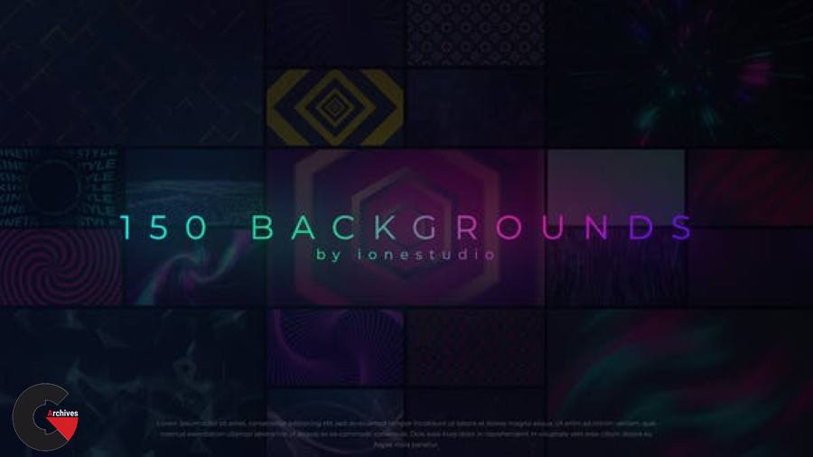 Videohive - 150 Loop Backgrounds 31993643