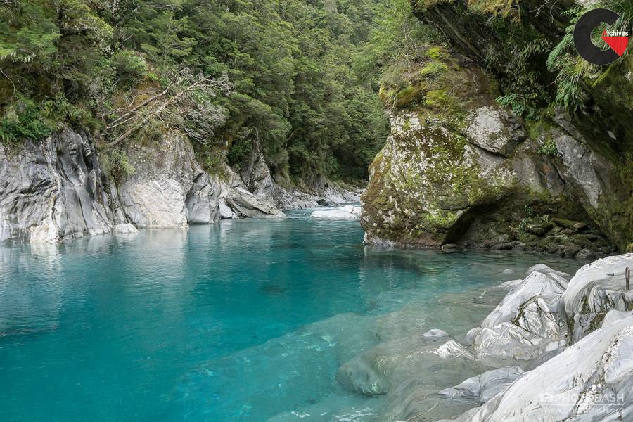 photobash - Turquoise River