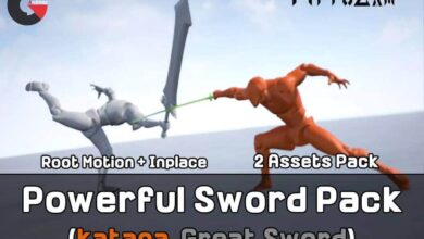 Asset Store - Powerful Sword Pack