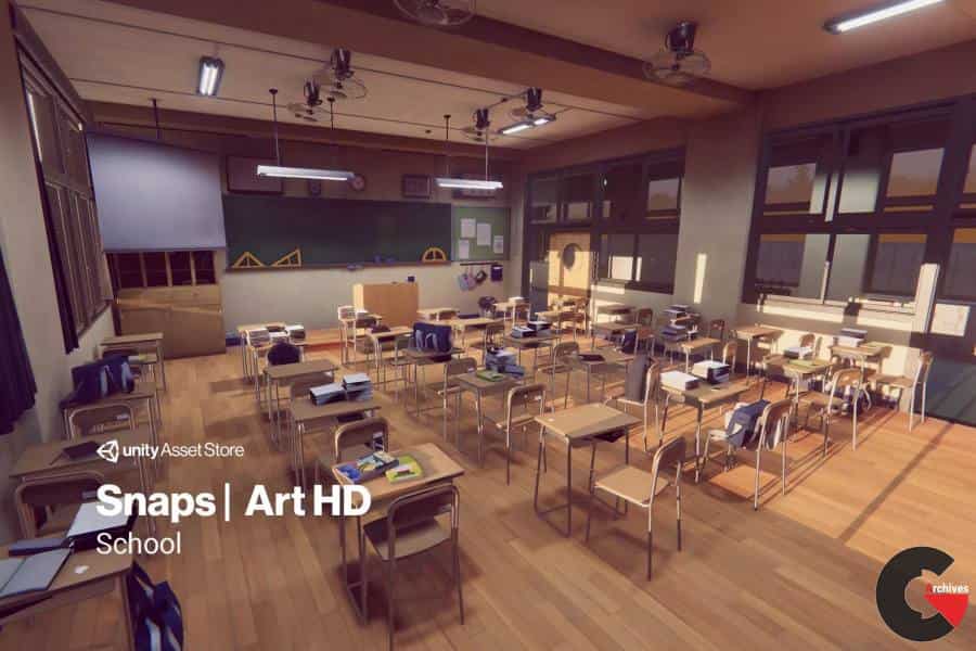 Asset Store - Snaps Art HD School