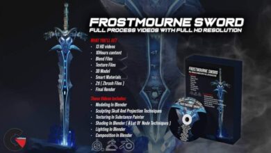 Frostmourne Sword Full Process by CG Sphere