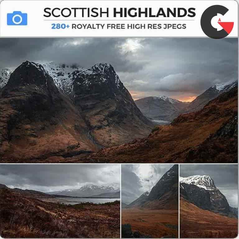 Photobash - Scottish Highlands