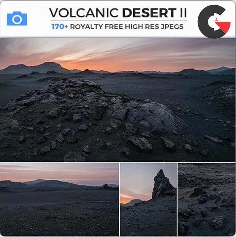 Photobash - VOLCANIC DESERT II