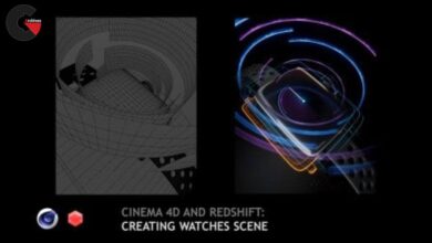 Skillshare – Cinema 4D Creating Watches scene