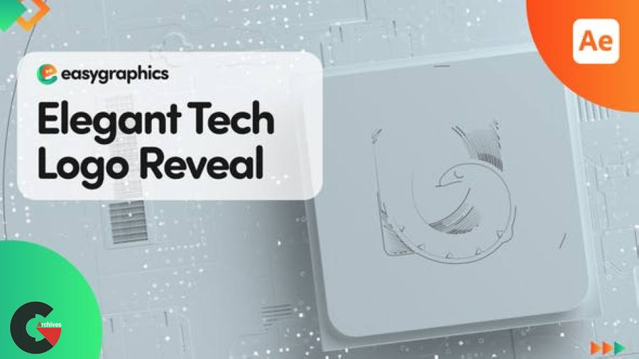 Videohive - Elegant Tech Logo Reveal 32567974