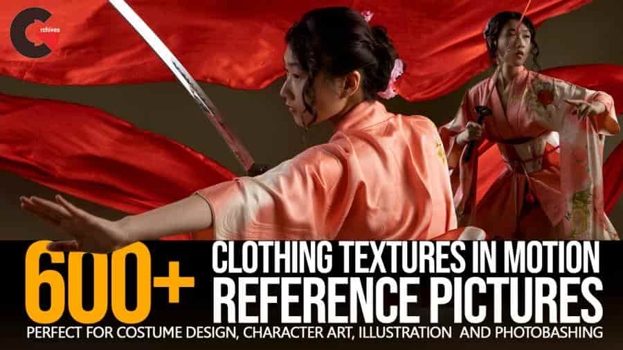 ArtStation – 600+ Clothing Textures in Motion – Reference Pictures