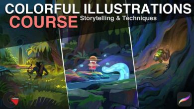 ArtStation – Colorful Illustrations - Course