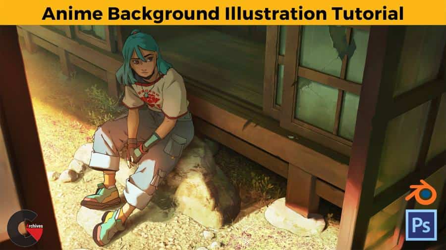Artstation – Anime Background Illustration Tutorial