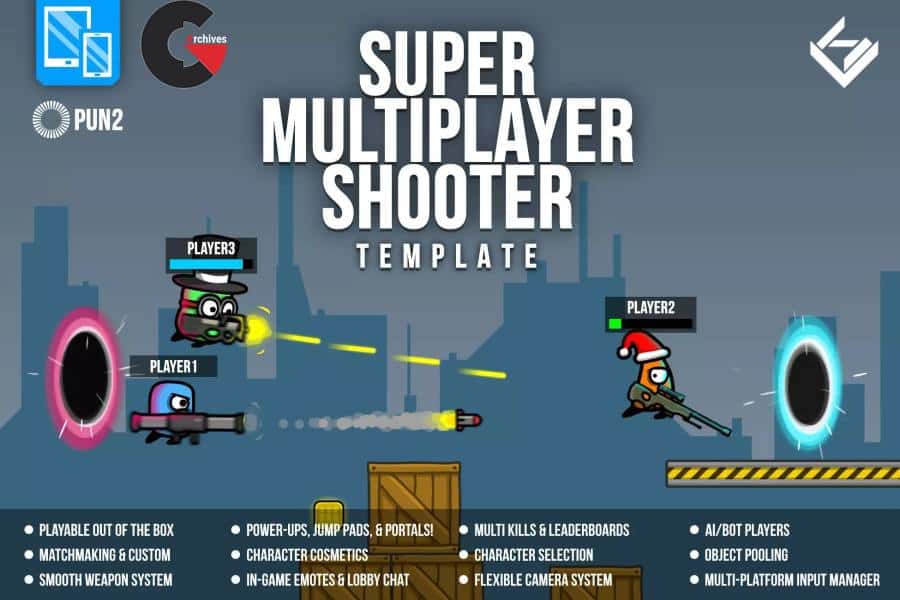Asset Store - Super Multiplayer Shooter Template 