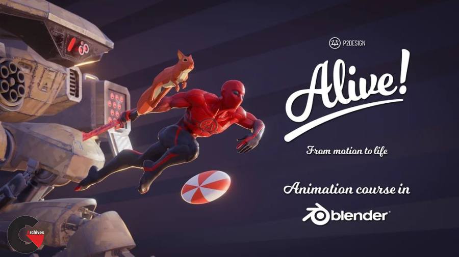 Gumroad - Alive! Animation course in Blender