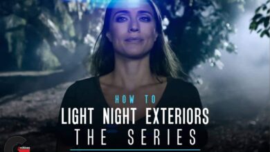 Hurlbut Academy - Learning to Light Night Exteriors