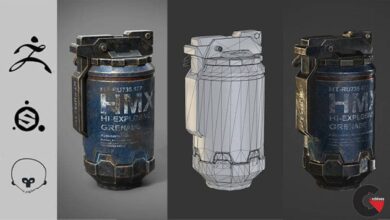 Sculpting In Zbrush- Project Grenade