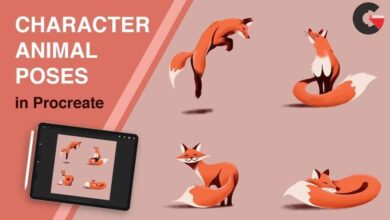 Skillshare – Drawing Animal Character Poses in Procreate