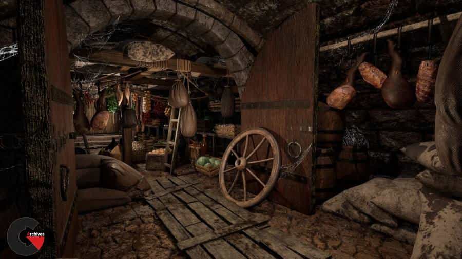Unreal Engine - Tavern - Basement