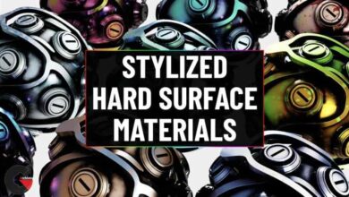 Gumroad – Stylized Hard Surface Materials for Blender