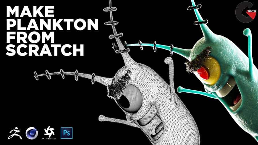 Skillshare – Create Plankton From Scratch using Zbrush & Cinema 4D