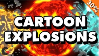 Videohive - Cartoon Explosions 18704999