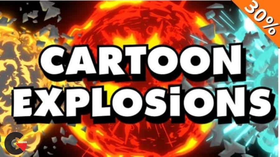 Videohive - Cartoon Explosions 18704999