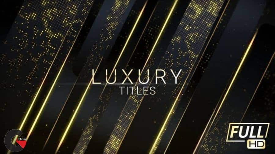 Videohive - Luxury Titles | Award Titles 25779905