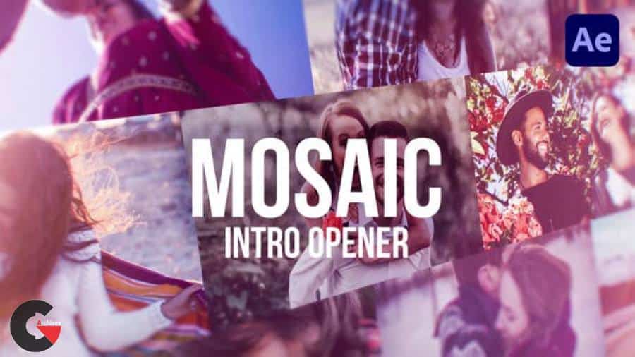 Videohive - Mosaic Intro 33542813