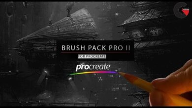 cubebrush - Brush pack Pro II for Procreate 5 Ipad