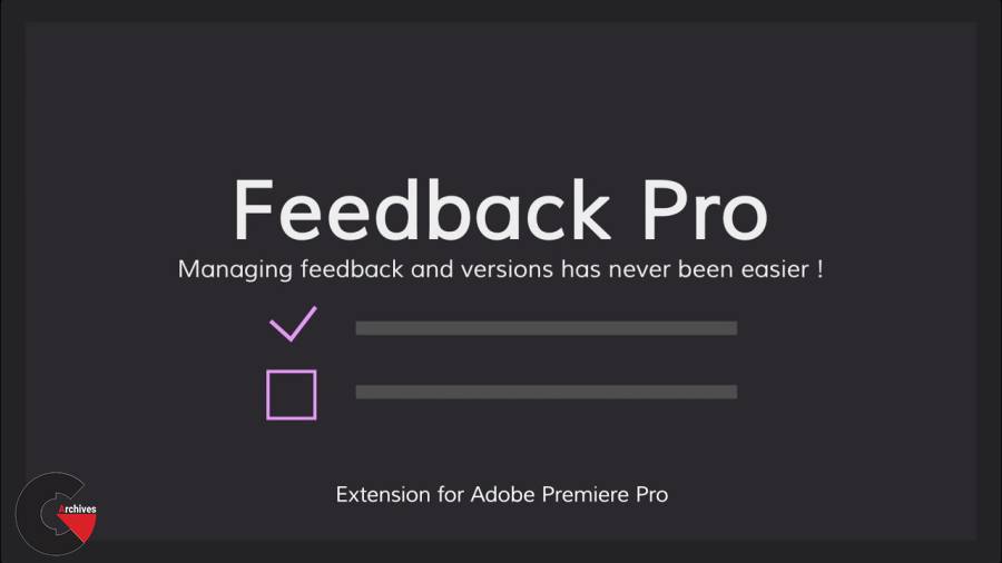 Aescripts - Feedback Pro for Premiere Pro