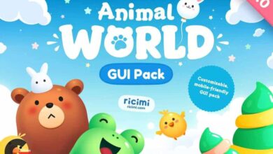 Asset Store - Animal World GUI Pack