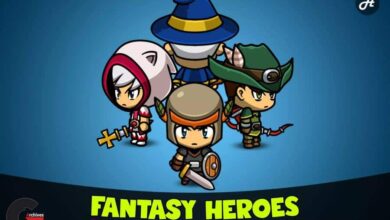 Asset Store - Fantasy Heroes 4-Directional Character Editor + Epic Extension